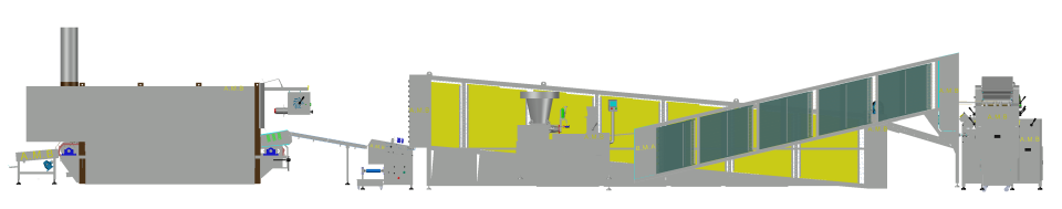 خط انتاج الخبز العربي