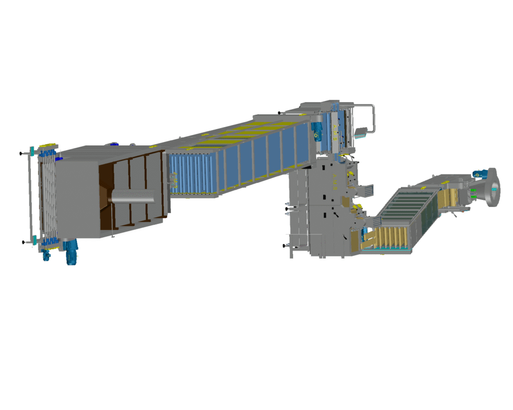 خط انتاج الخبز العربي